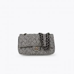 Chanel medium Classic Tweed Double Flap Bag