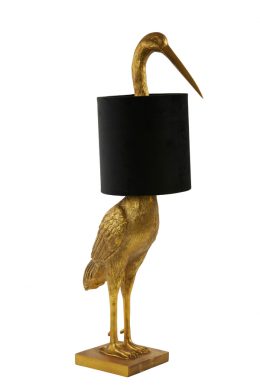 Crane bordslampa (Guld)