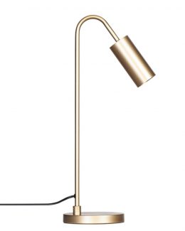 Curve bordslampa (Guld matt)