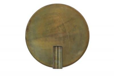 Disc vägglampa (Mässing/guld)