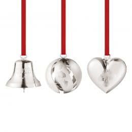 Georg Jensen CC 2023 set med klocka, kula & hjärta, palladium