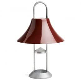 HAY Mousqueton Portable bordslampa, red