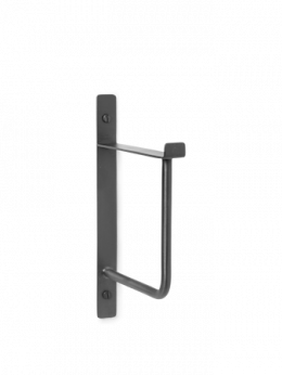 Hang Rack Klädhängare Svart Mässing