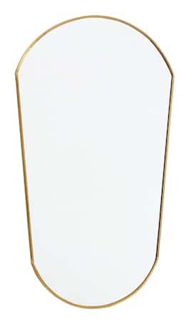 Spegel Oval 51x34 cm Guld