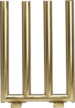 Viking Candle 28cm (Mässing/guld)